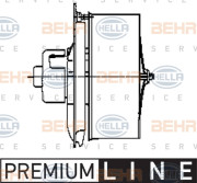 8EW 009 158-581 HELLA vnútorný ventilátor 8EW 009 158-581 HELLA