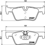 8DB 355 019-971 HELLA sada brzdových platničiek kotúčovej brzdy 8DB 355 019-971 HELLA