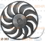 8EW 351 034-781 HELLA ventilátor chladenia motora 8EW 351 034-781 HELLA