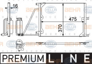 8FC 351 037-631 HELLA kondenzátor klimatizácie 8FC 351 037-631 HELLA