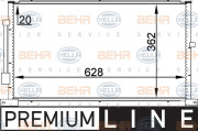 8FC 351 038-711 HELLA kondenzátor klimatizácie 8FC 351 038-711 HELLA