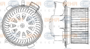 8EW 351 041-521 HELLA vnútorný ventilátor 8EW 351 041-521 HELLA