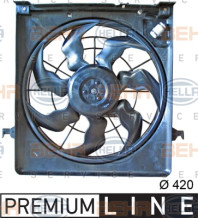 8EW 351 042-791 HELLA ventilátor chladenia motora 8EW 351 042-791 HELLA