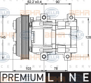 8FK 351 113-101 HELLA kompresor klimatizácie 8FK 351 113-101 HELLA