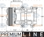 8FK 351 113-391 Kompresor, klimatizace BEHR HELLA SERVICE *** PREMIUM LINE *** HELLA