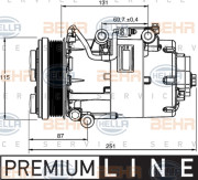 8FK 351 113-481 HELLA kompresor klimatizácie 8FK 351 113-481 HELLA