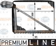 8FV 351 211-061 HELLA výparník klimatizácie 8FV 351 211-061 HELLA