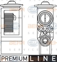 8UW 351 234-111 HELLA expanzný ventil klimatizácie 8UW 351 234-111 HELLA