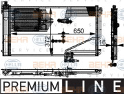 8FC 351 301-341 HELLA kondenzátor klimatizácie 8FC 351 301-341 HELLA