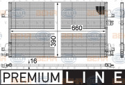 8FC 351 301-641 HELLA kondenzátor klimatizácie 8FC 351 301-641 HELLA