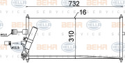 8FC 351 302-521 HELLA kondenzátor klimatizácie 8FC 351 302-521 HELLA