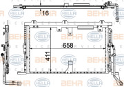 8FC 351 302-594 HELLA kondenzátor klimatizácie 8FC 351 302-594 HELLA