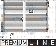 8FC 351 309-141 HELLA kondenzátor klimatizácie 8FC 351 309-141 HELLA