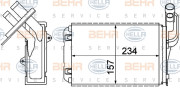 8FH 351 311-631 HELLA výmenník tepla vnútorného kúrenia 8FH 351 311-631 HELLA