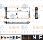 8FH 351 312-551 HELLA výmenník tepla vnútorného kúrenia 8FH 351 312-551 HELLA