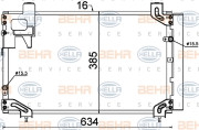 8FC 351 318-751 HELLA kondenzátor klimatizácie 8FC 351 318-751 HELLA