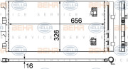 8FC 351 319-294 HELLA kondenzátor klimatizácie 8FC 351 319-294 HELLA