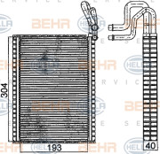 8FV 351 331-291 HELLA výparník klimatizácie 8FV 351 331-291 HELLA