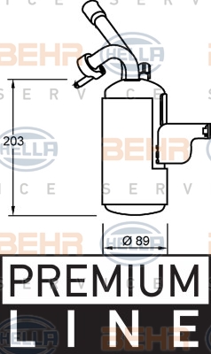 8FT 351 335-051 HELLA vysúżač klimatizácie 8FT 351 335-051 HELLA