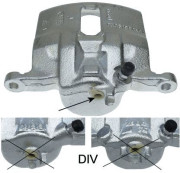 8AC 355 392-181 HELLA brzdový strmeň 8AC 355 392-181 HELLA