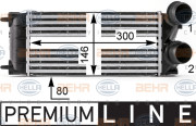 8ML 376 700-071 HELLA chladič plniaceho vzduchu 8ML 376 700-071 HELLA