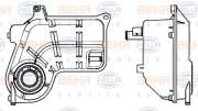 8MA 376 702-514 HELLA vyrovnávacia nádobka chladiacej kvapaliny 8MA 376 702-514 HELLA