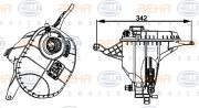 8MA 376 704-004 HELLA vyrovnávacia nádobka chladiacej kvapaliny 8MA 376 704-004 HELLA