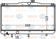 8MK 376 704-551 HELLA chladič motora 8MK 376 704-551 HELLA