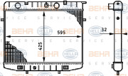 8MK 376 708-601 HELLA chladič motora 8MK 376 708-601 HELLA