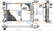 8MK 376 710-251 HELLA chladič motora 8MK 376 710-251 HELLA