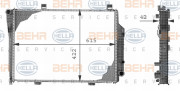 8MK 376 710-351 HELLA chladič motora 8MK 376 710-351 HELLA