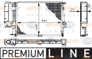 8MK 376 711-081 HELLA chladič motora 8MK 376 711-081 HELLA