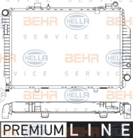 8MK 376 711-201 HELLA chladič motora 8MK 376 711-201 HELLA