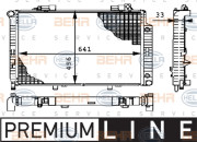 8MK 376 712-761 HELLA chladič motora 8MK 376 712-761 HELLA