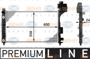 8MK 376 713-041 HELLA chladič motora 8MK 376 713-041 HELLA