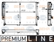 8MK 376 713-071 HELLA chladič motora 8MK 376 713-071 HELLA