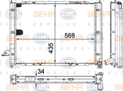 8MK 376 713-634 HELLA chladič motora 8MK 376 713-634 HELLA