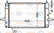 8MK 376 714-121 HELLA chladič motora 8MK 376 714-121 HELLA