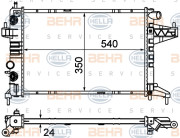 8MK 376 714-374 HELLA chladič motora 8MK 376 714-374 HELLA