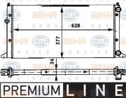 8MK 376 715-021 HELLA chladič motora 8MK 376 715-021 HELLA