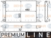 8MK 376 715-131 HELLA chladič motora 8MK 376 715-131 HELLA