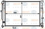 8MK 376 715-334 HELLA chladič motora 8MK 376 715-334 HELLA