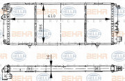 8MK 376 715-351 HELLA chladič motora 8MK 376 715-351 HELLA