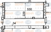 8MK 376 715-761 HELLA chladič motora 8MK 376 715-761 HELLA