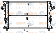 8MK 376 716-304 HELLA chladič motora 8MK 376 716-304 HELLA