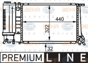 8MK 376 717-461 HELLA chladič motora 8MK 376 717-461 HELLA