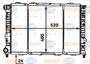 8MK 376 718-101 HELLA chladič motora 8MK 376 718-101 HELLA