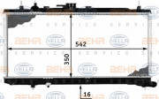 8MK 376 718-361 HELLA chladič motora 8MK 376 718-361 HELLA