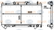 8MK 376 718-481 HELLA chladič motora 8MK 376 718-481 HELLA