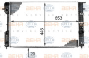 8MK 376 718-661 HELLA chladič motora 8MK 376 718-661 HELLA